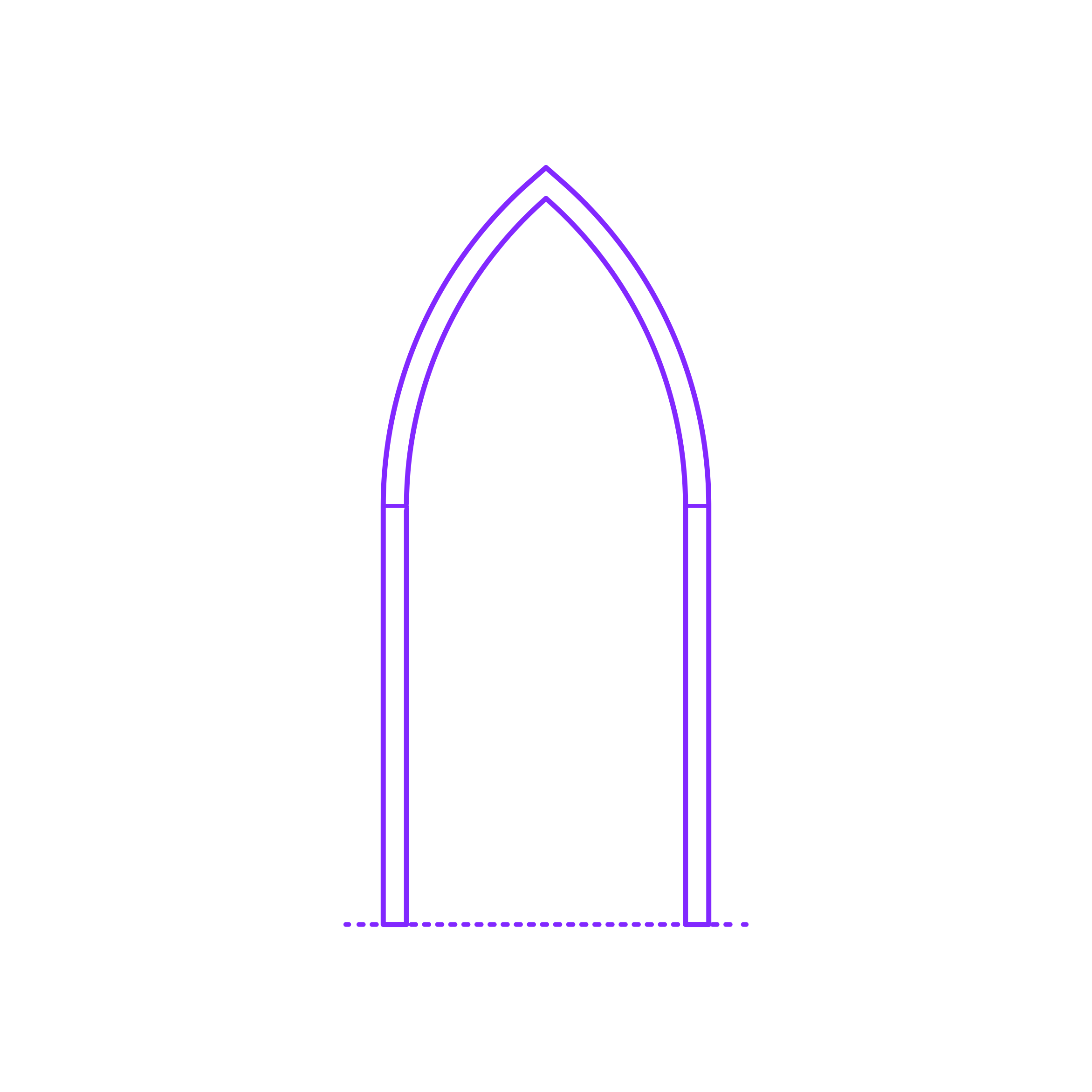 Buildings Arches Lancet Sticker Svg Vector Free Vectors
